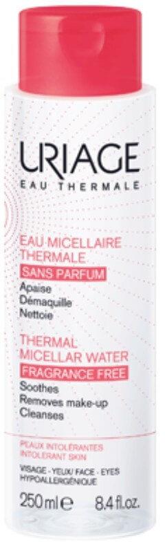 Uriage Micellar Water Fragrance Free Intolerant Skin 250ml