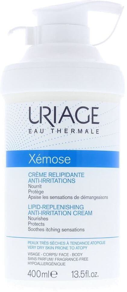 Uriage Xemose Lipid Replenishing Cream Very Dry Skin 400ml