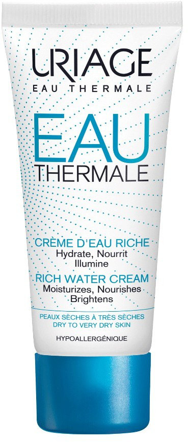 Uriage Rich Water Cream for Dry Very Dry Skin 40ml