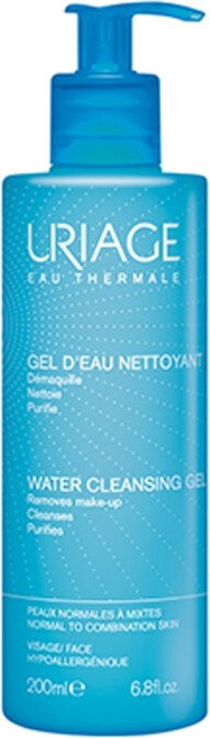Uriage Water Cleansing Gel Normal Combination Skin 200ml