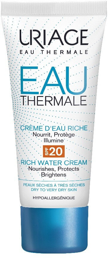 Uriage Eau Thermale Rich Water Cream SPF20 PS Dry Skin 40ml