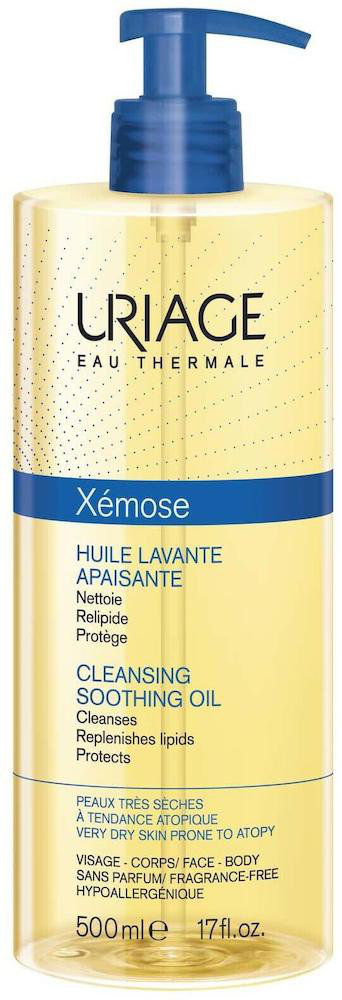 Uriage Xemose Cleansing Soothing Oil For Very Dry Skin 500ml