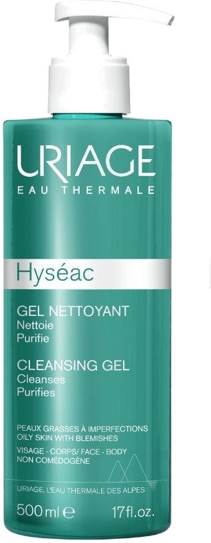 Uriage Hyseac Cleansing Gel Combination To Oily Skin 500ml