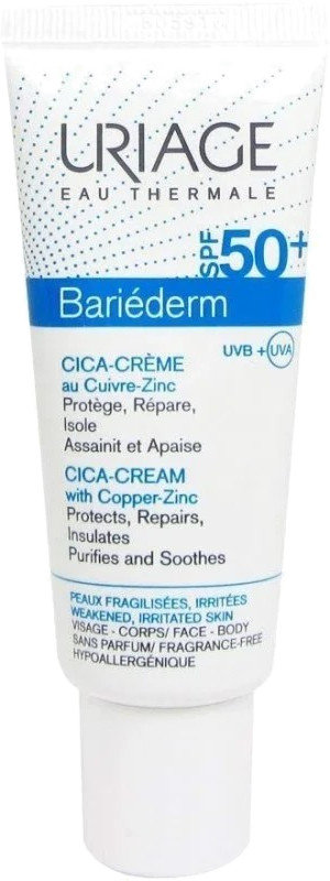 Uriage Bariederm Cica Creme SPF50+ 40ml