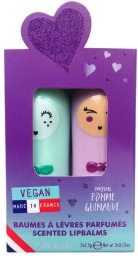 Inuwet Lip Balm Set Duo Unicorn 2x3.5gr