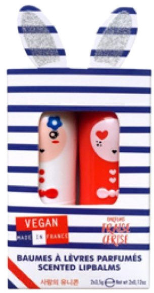 Inuwet Lip Balm Set Duo Paris 2x3.5gr