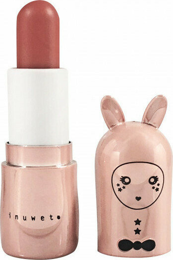 Inuwet Vegan Lip Balm Stick Χειλιών Rose Nude Metal 3.5gr