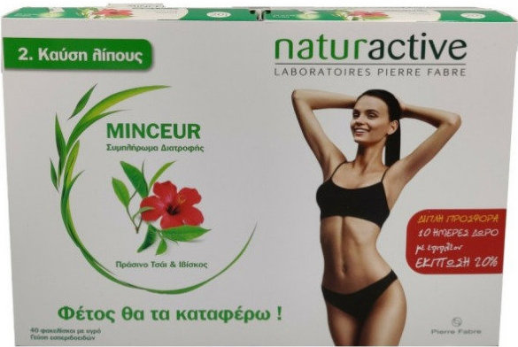 Naturactive Minceur Supplement Green Tea & Hibiscus 2x20sach