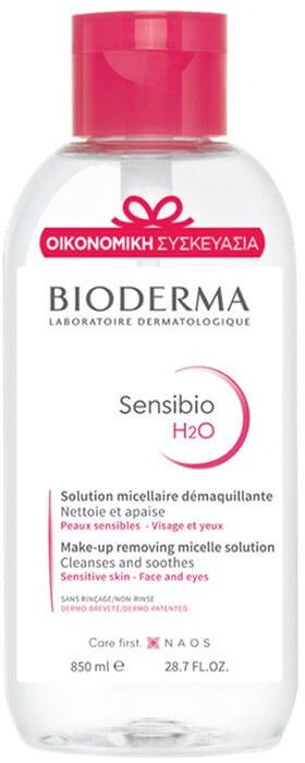 Bioderma Sensibio H2O Micelle Solution Sensitive Skin 850ml