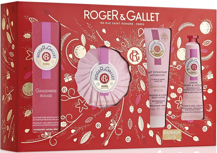 Roger & Gallet Xmas Set Rituel Gingembre Rouge