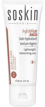 Soskin R+ 2 Day HydraWear Gel Cream Lightweight  60ml