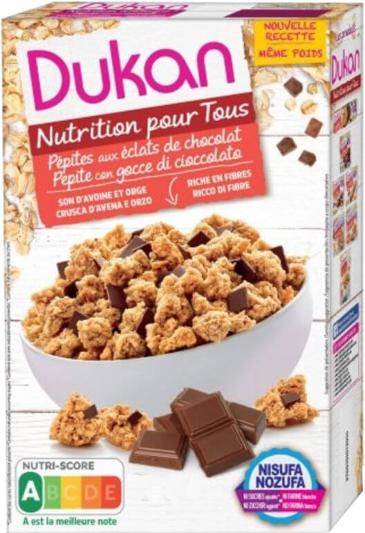 Dukan Chrunchy Petites aux Eclats de Chocolat 350gr