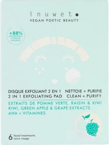 Inuwet Face Exfoliating Pad 1x10gr