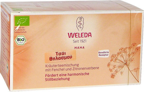 Weleda Stilltee Bio Stiltee Organic Nursing Tea 20sachets