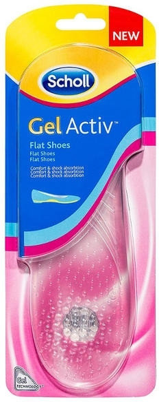 Scholl GelActiv Everyday Insoles Flat Shoes Νο35-40.5 1ζεύγο