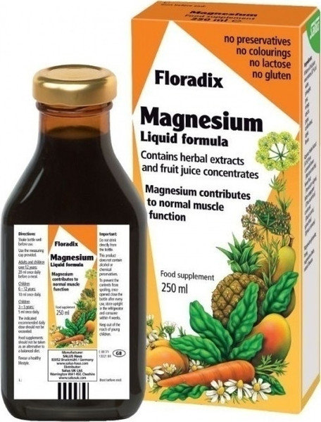 Power Health Floradix Magnesium Liquid Formula 250ml