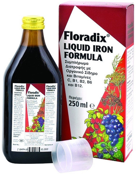Floradix Liquid Iron Formula 250ml
