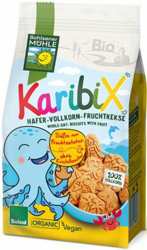 Bohlsener Mühle Karibix Whole Oat Biscuits 125gr
