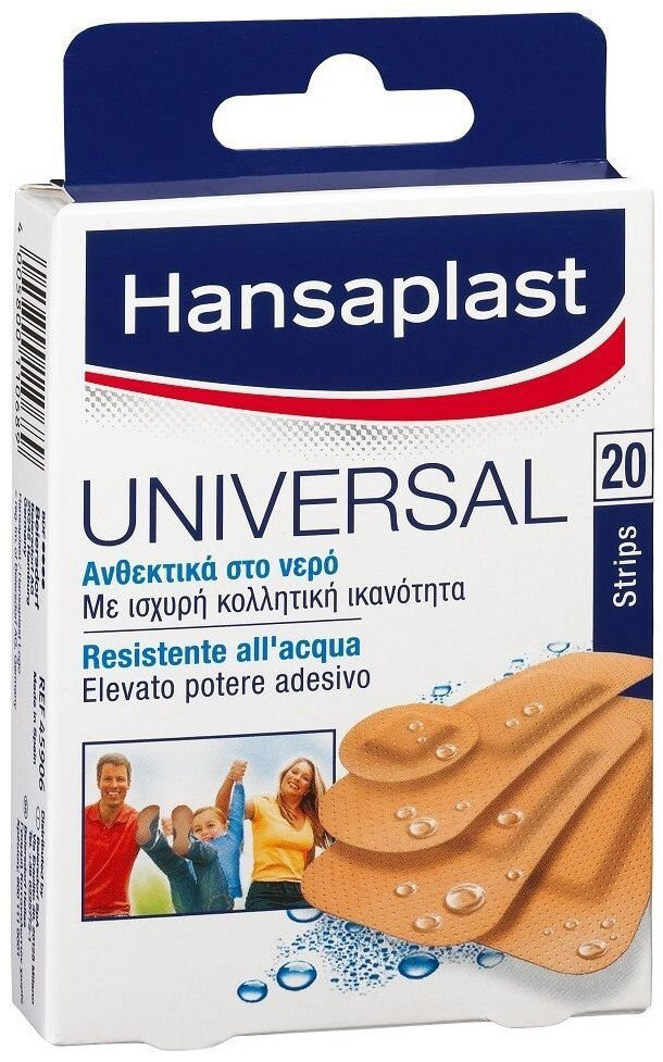 Hansaplast Universal Strips Water Resistant 20τμχ