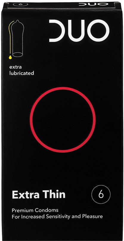 Duo Extra Thin Premium Condoms 6τμχ