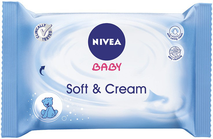 Nivea Baby Soft & Cream Baby wipes 20τμχ
