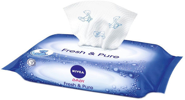 Nivea Baby Fresh & Pure Wipes 63τμχ