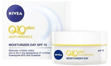 Nivea Q10 Plus Anti Wrinkle Moisturizer Day Cream SPF15 50ml
