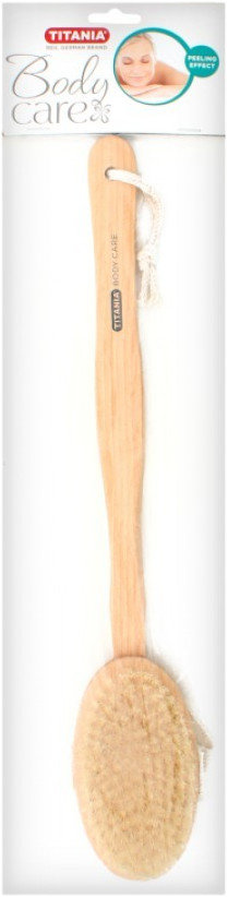 Titania Body Care Ξύλινη Βούρτσα Σώματος Μπάνιου 1τμχ