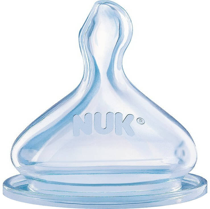 Nuk Classic Teat Medium Silicone 0-6m 1τμχ