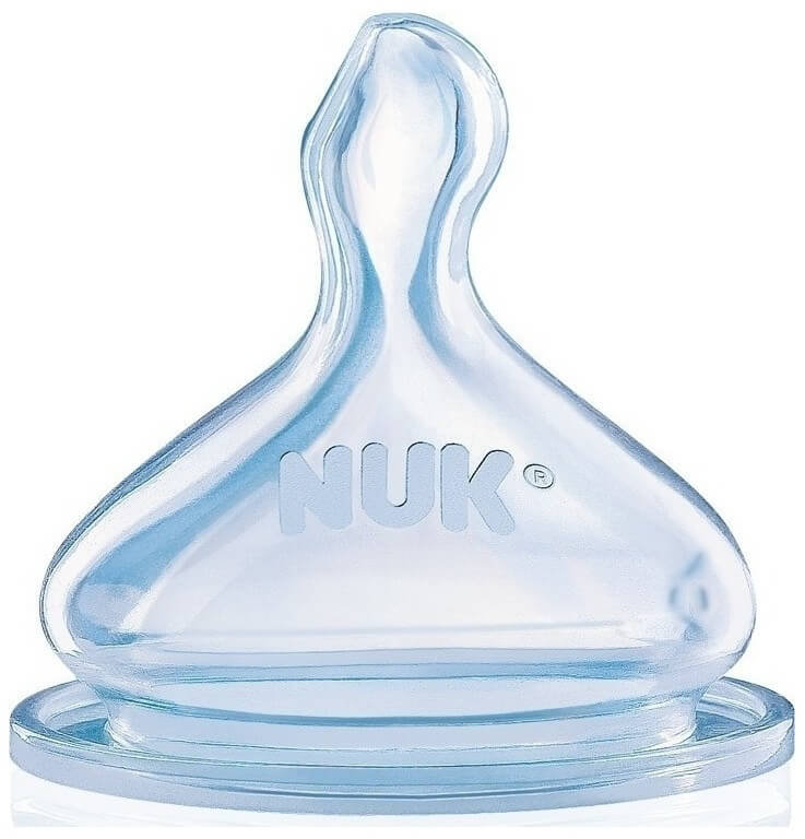 Nuk First Choice Medium 0-6 Silicone Nipple 1τμχ