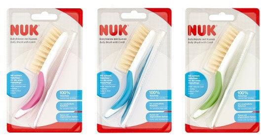 Nuk Baby Brush with Comb 2τμχ