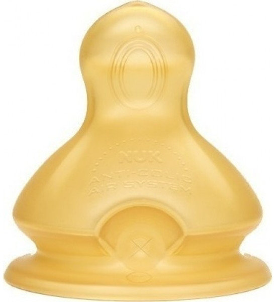 Nuk First Choice Plus Latex Nipple Medium 0-6m 1τμχ