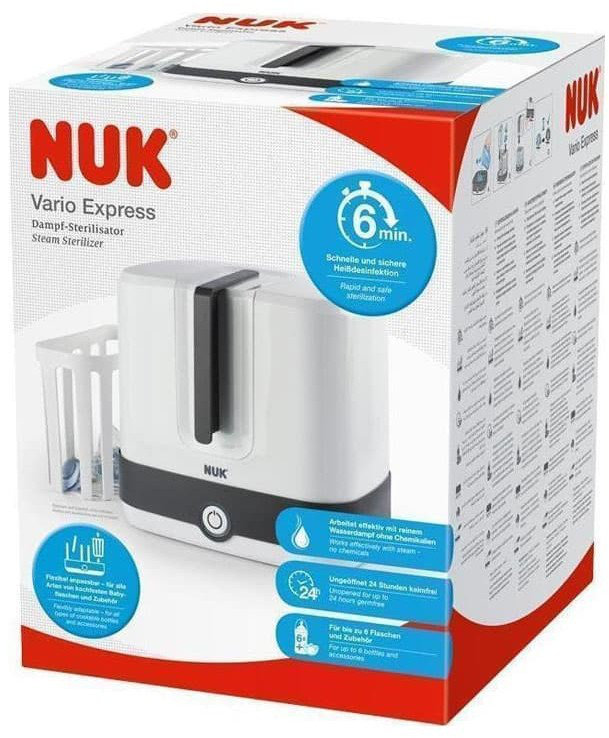 Nuk Vario Express Steam Steriliser 1τμχ