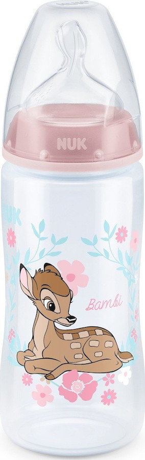 Nuk Disney Classics First Choice+ PP Bambi Pink 6-18m 300ml