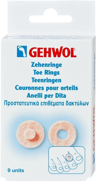 Gehwol Toe Rings Round 9τμχ