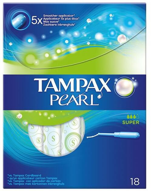 Tampax Pearl Super Tampons 18τμχ
