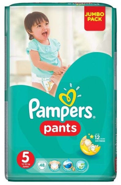 Pampers Jumbo Pack Pants No5 (12-17kg) 48τμχ