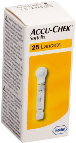 Roche Accu Chek Softclix Lancets 25τμχ
