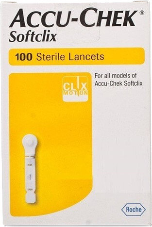 Roche Accu Chek Softclix Lancets 100τμχ