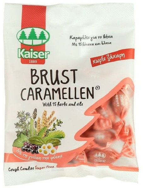 Kaiser 1889 Brust Caramellen 60gr