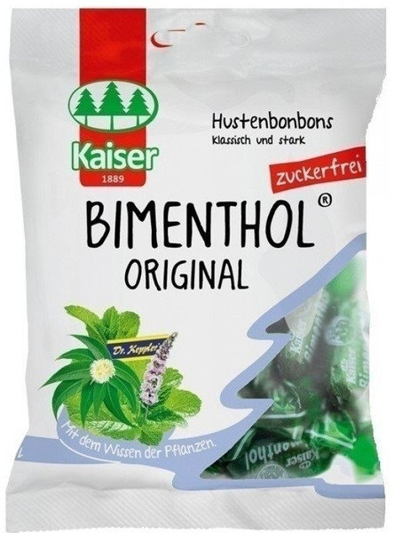 Kaiser 1889 Bimenthol Original Sore Throat Candies 60gr