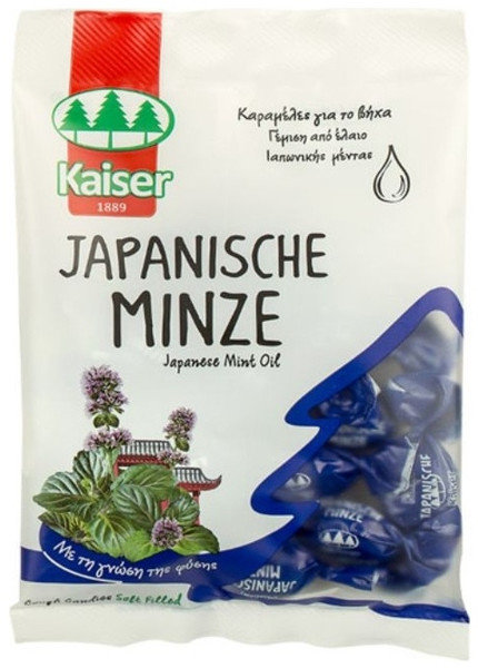 Kaiser 1889 Japanese Mint Sore Throat Candies 75gr