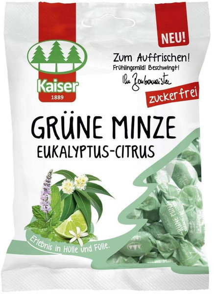 Kaiser 1889 Grune Minze Eukalyptus Citrus 60gr