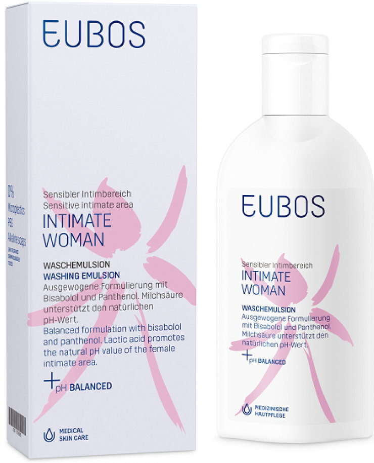 Eubos Intimate Woman Washing Emulsion 200ml