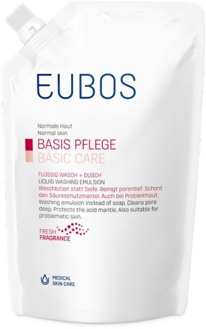 Eubos Liquid Washing Emulsion Red Refill 400ml