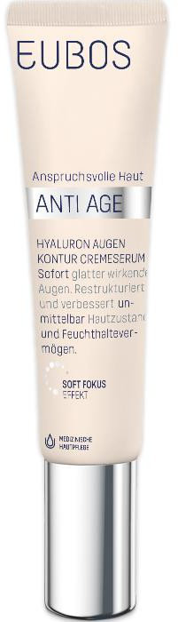 Eubos Anti Age Hyaluron Eye Contour Creme Serum15ml