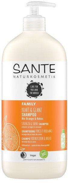 Sante Shine Shampoo with Organic Orange & Coconut 950ml
