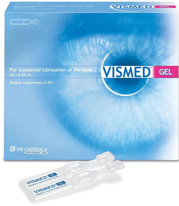 Vismed Eye Drops Gel 20x0.45ml