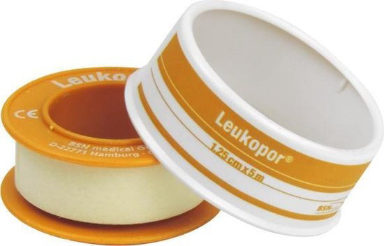 Leukopor 1.25cmx5m Ταινία Επιδεσμική 1τμχ