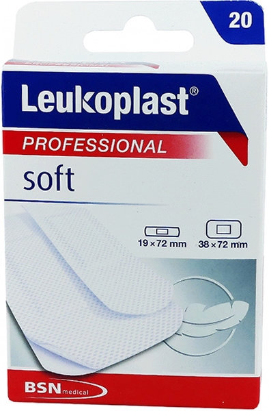 Leukoplast Soft White σε 2 Μεγέθη 20τμχ